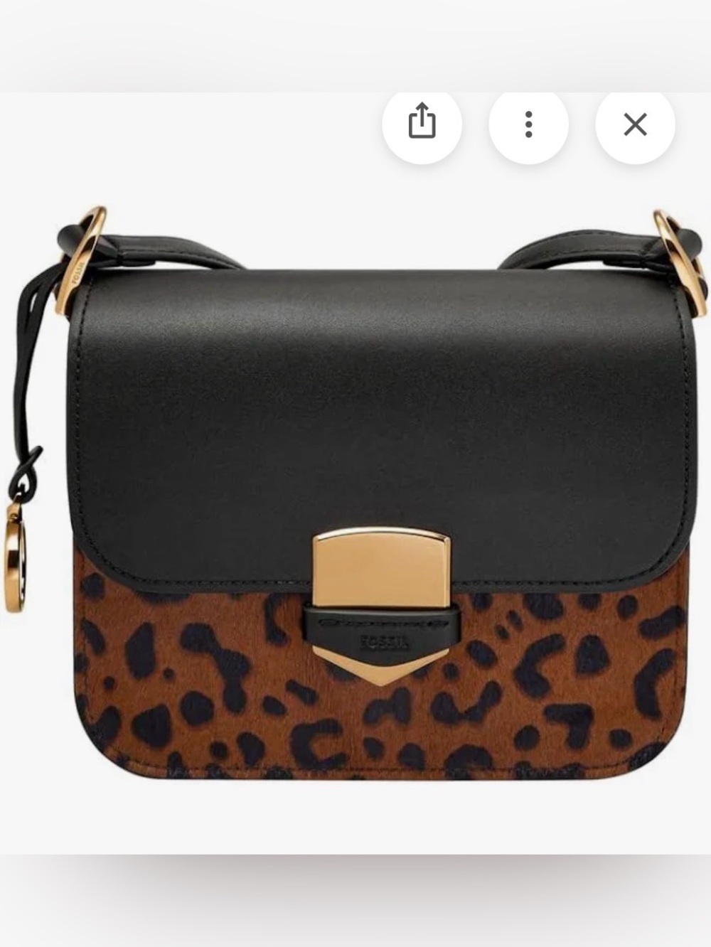 Fossil Lennox Flap Crossbody Bag